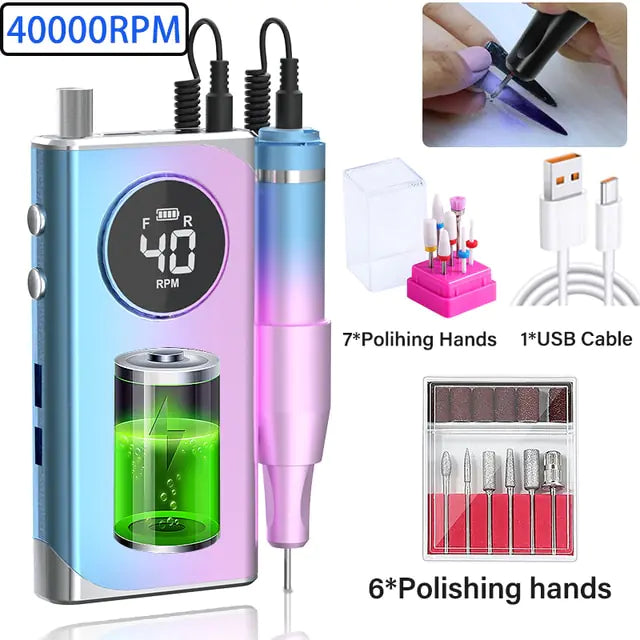 Electric Nail Drill Machine For Manicure