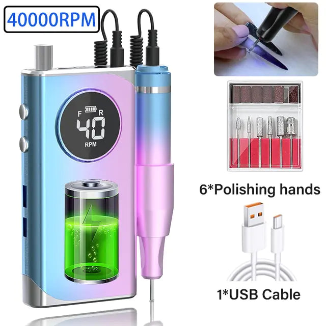 Electric Nail Drill Machine For Manicure