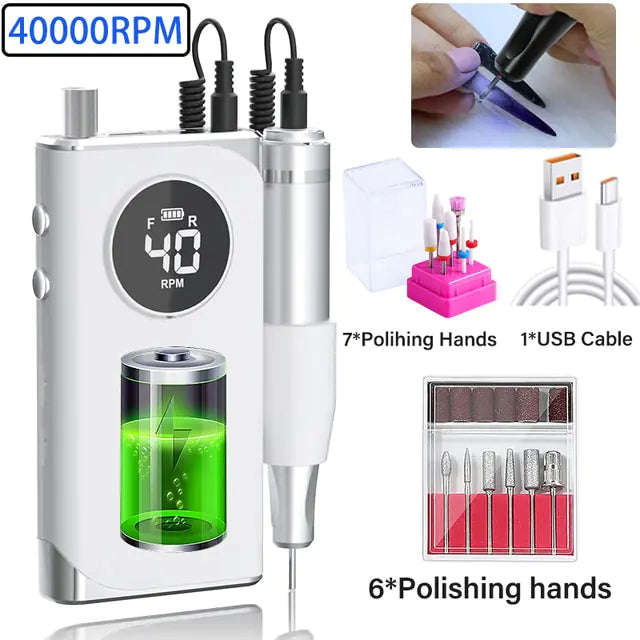 Electric Nail Drill Machine For Manicure