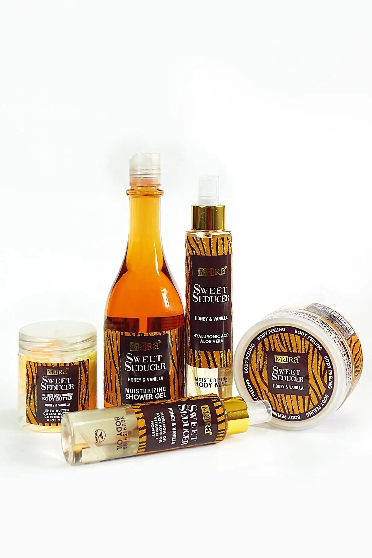 Mara Sweet Seducer Honey Vanilla 5-Piece Body & Skin Care Set